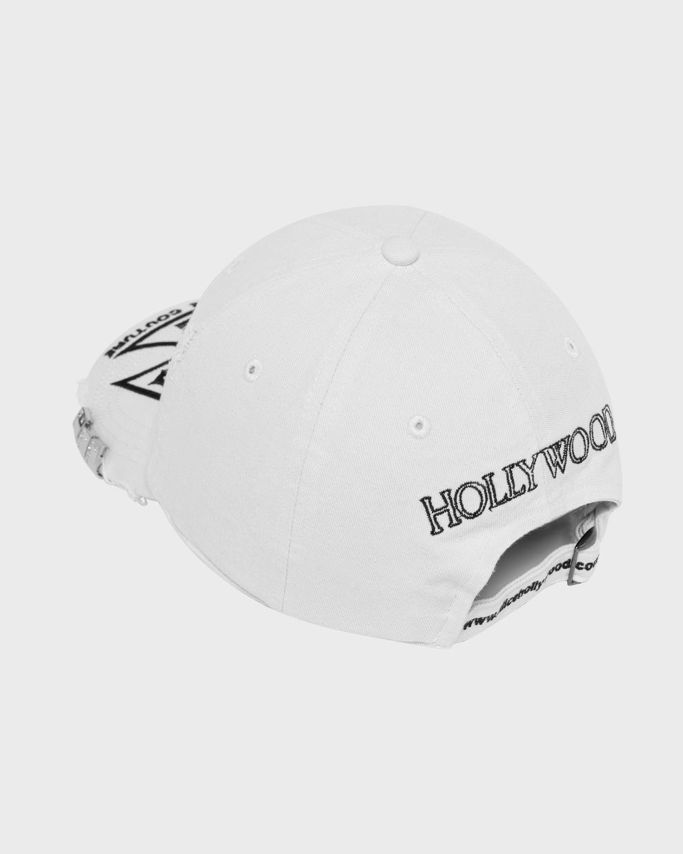 DOUBLE BRIM CAP (WHITE)