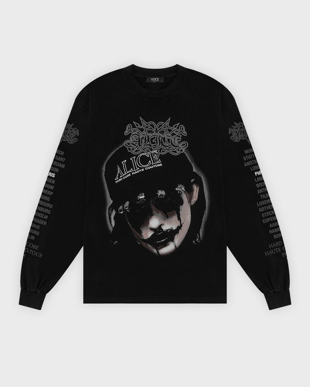 ROMY LONGSLEEVE T-SHIRT (BLACK)