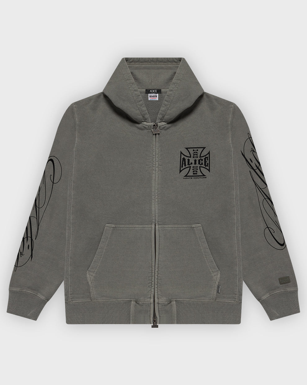 ENTH ZIP-UP HOODIE (CONCRETE)