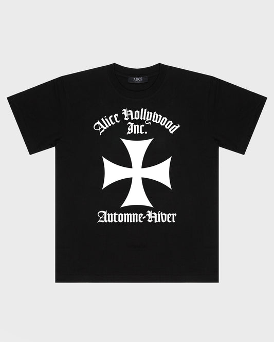 CLUB LOGO T-SHIRT (BLACK)