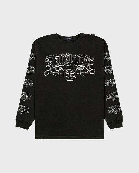 MILITIA LONGSLEEVE T-SHIRT (BLACK)