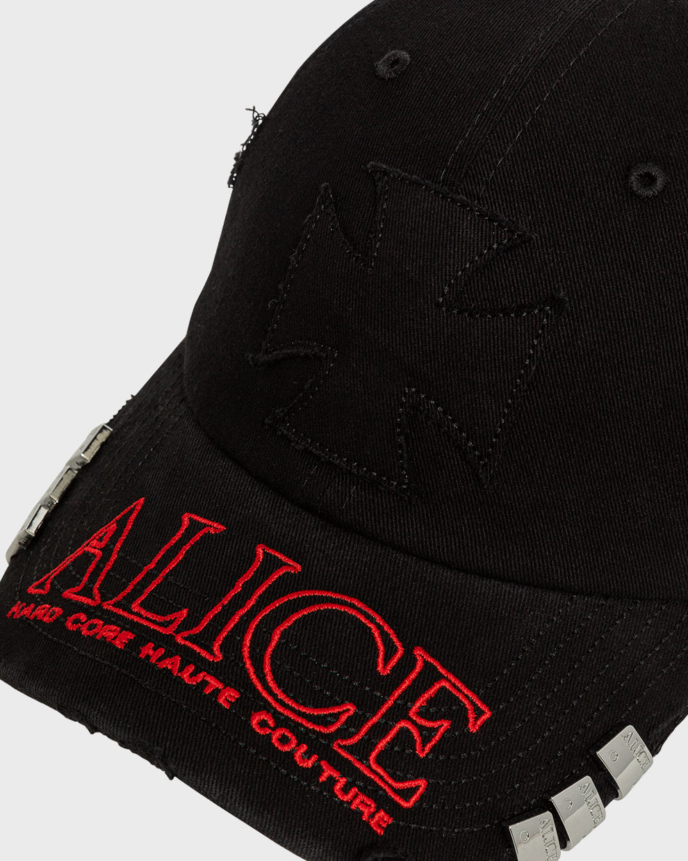 ATELIER LOGO CAP 2.0 (BLACK/RED)