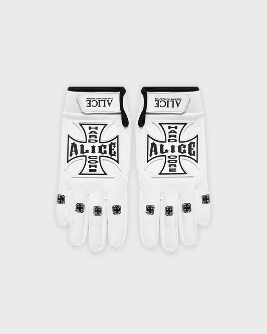 MOTO COUTURE GLOVES (WHITE)